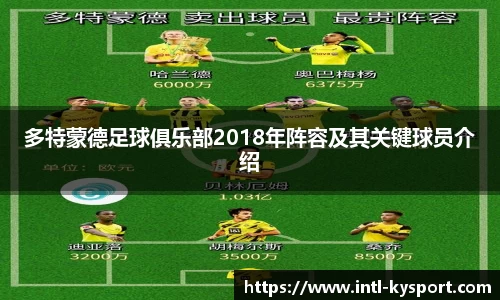 多特蒙德足球俱乐部2018年阵容及其关键球员介绍